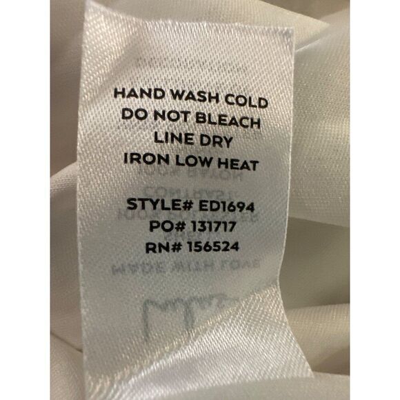 NWT Lulu’s Lace Travel White Floral Crochet Lace Backless Mini Dress Size Large - Picture 13 of 16